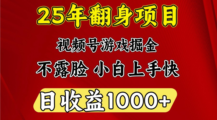一天收益1000+ 25年开年落地好项目-云源网创