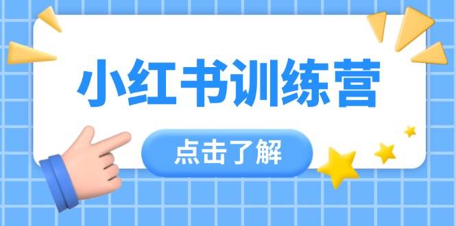 小红书训练营，助小白入门，掌握技巧变达人，课程实操又全面(12节课)-云源网创